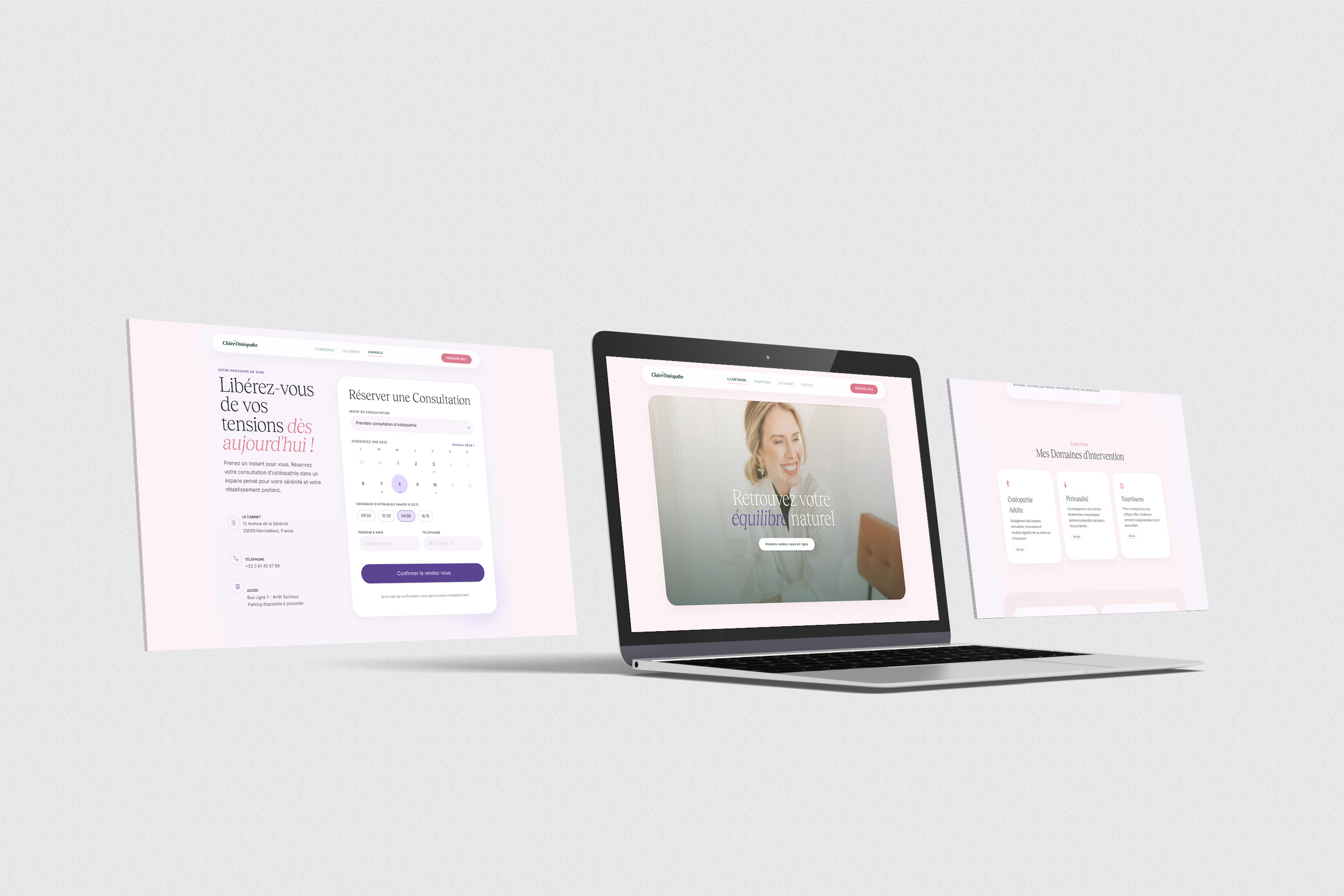 Multi-pages — Structure complète du site